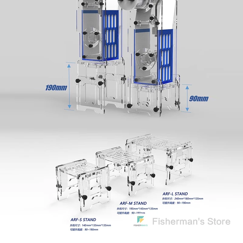 أجزاء حامل Bubble Magus ARF الأصلية لسلسلة BM Fleece Roller Filter ARF-G2