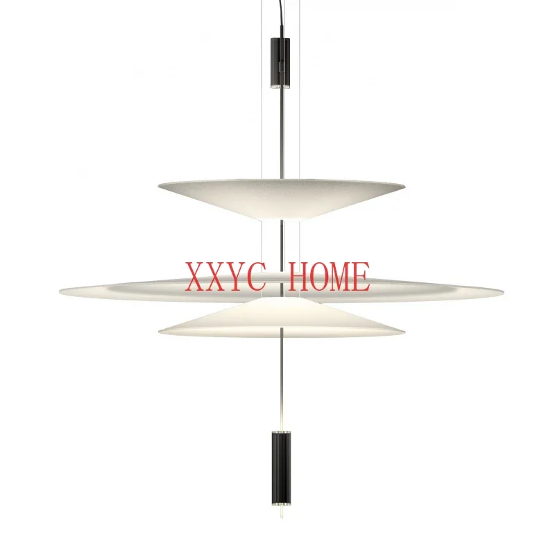 

Minimalist Creative UFO Living Room Flamingo Study Art Personality Dining Room Nordic Restaurant Chandelier