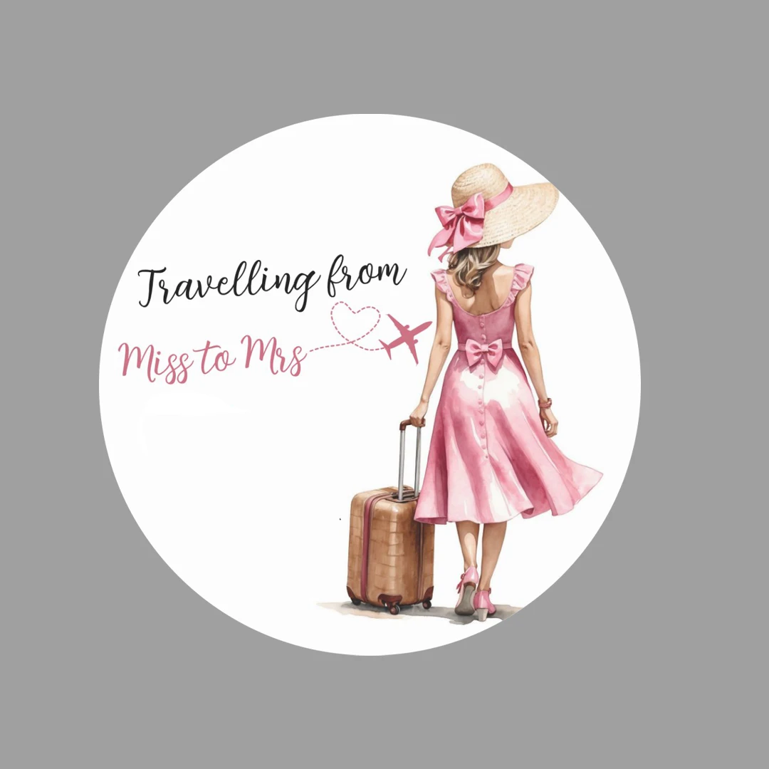 Picture 7: 96pcs Customized wedding bride farewell party stickers, labels, gift packaging