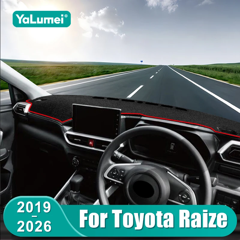 Für Toyota Raize Daihatsu Rocky A200 2019 2020 2021 2022 2023 2024 2025 2026 Auto-Armaturenbrettabdeckungen Matte Sonnenschutz-Pad Zubehör