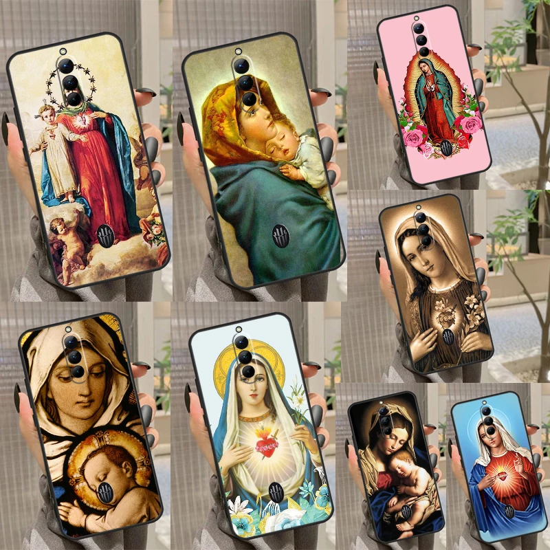 Mother Virgin Mary Funda For Nubia Red Magic 6 7 8 Pro Plus Red Magic 5G 5S 6R 6S 7S 8S Pro Plus Phone Case