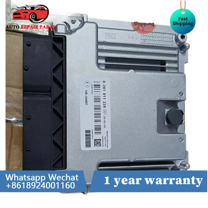 New Computer Board Electronic Control Unit EDC16C8  0281011228 ECU Original Engine 504073032 Suit for Iveco 0281011228