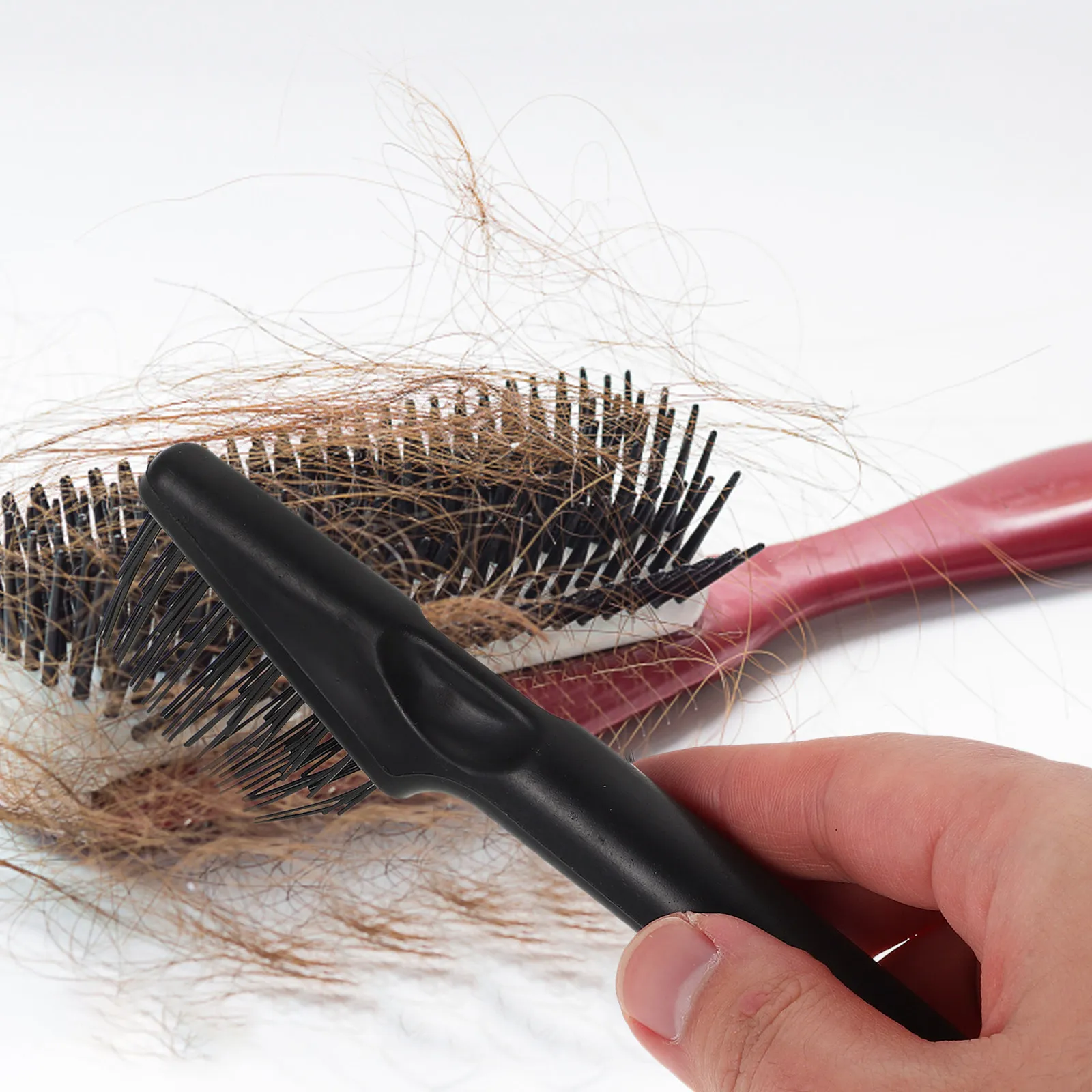 Набор из 3-х эргономичных портативных многофункциональных очистителей для расчесок и щеток для удаления пыли и волос, для салонов и домашнего использования