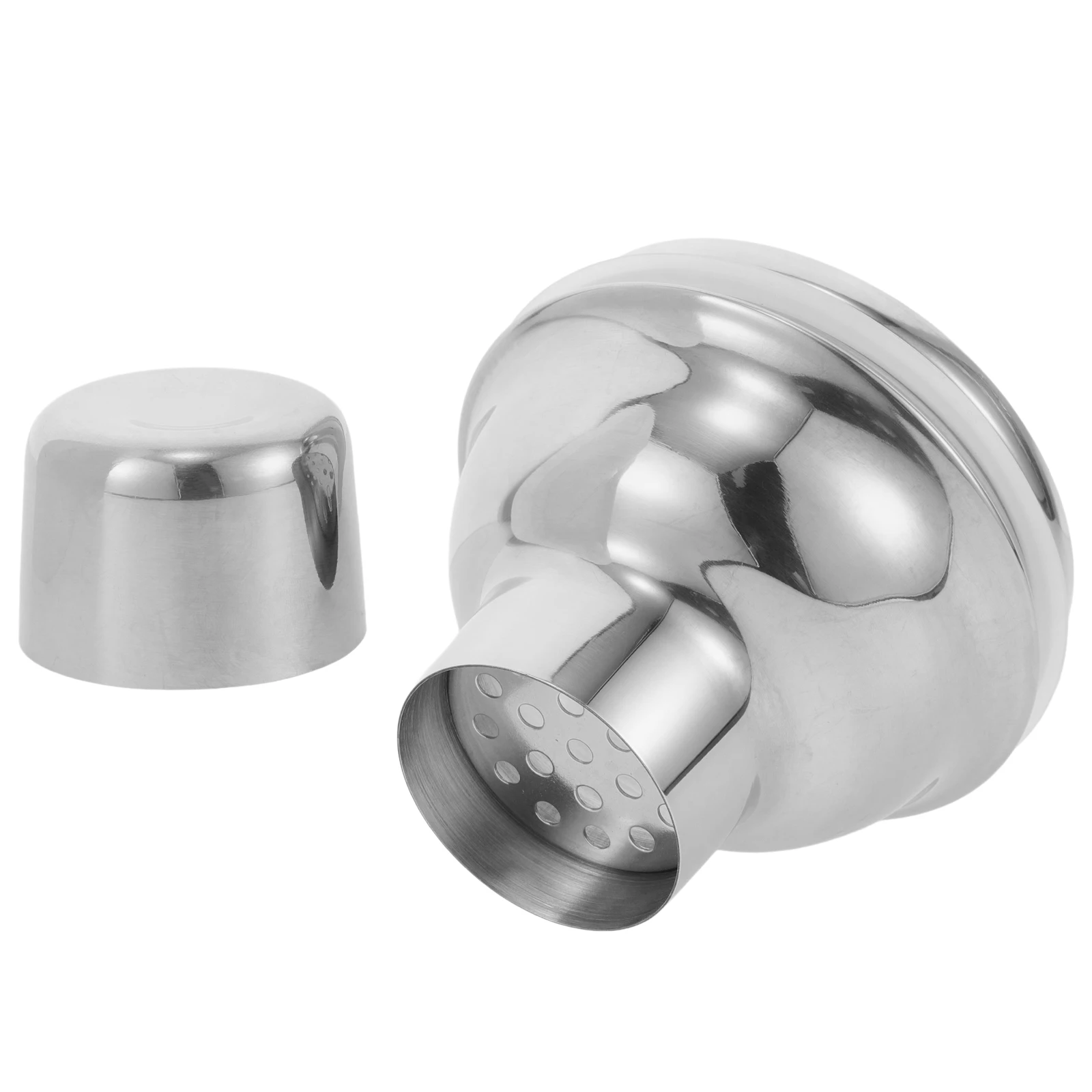 1pcs Stainless Steel Shaker Cup Lid Multi-Functional Splash-Proof Cover For Cocktail Juice Mixing Portable Bar Kitchen Tool