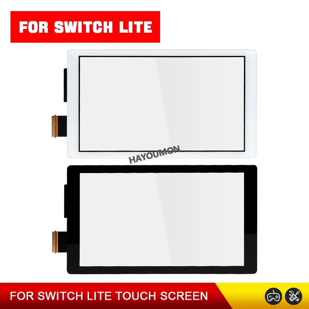 

Черно-белый сенсорный дисплей для Switch Lite, сенсорный экран-дигитайзер для панели Switch Lite, аксессуары для игровой консоли