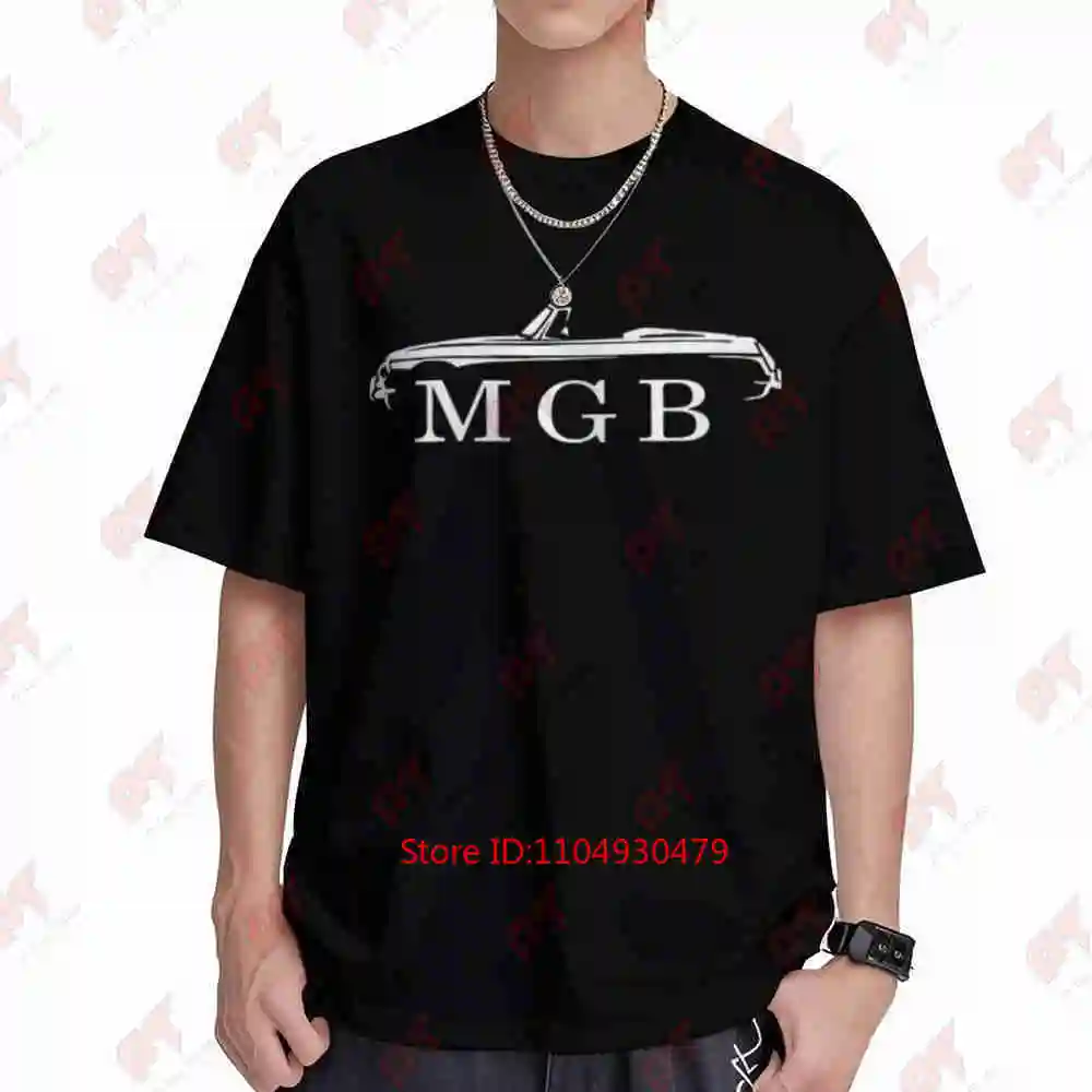 MG MGB Convertible Classic Short Sleeve Tee 100% Cotton T-Shirt