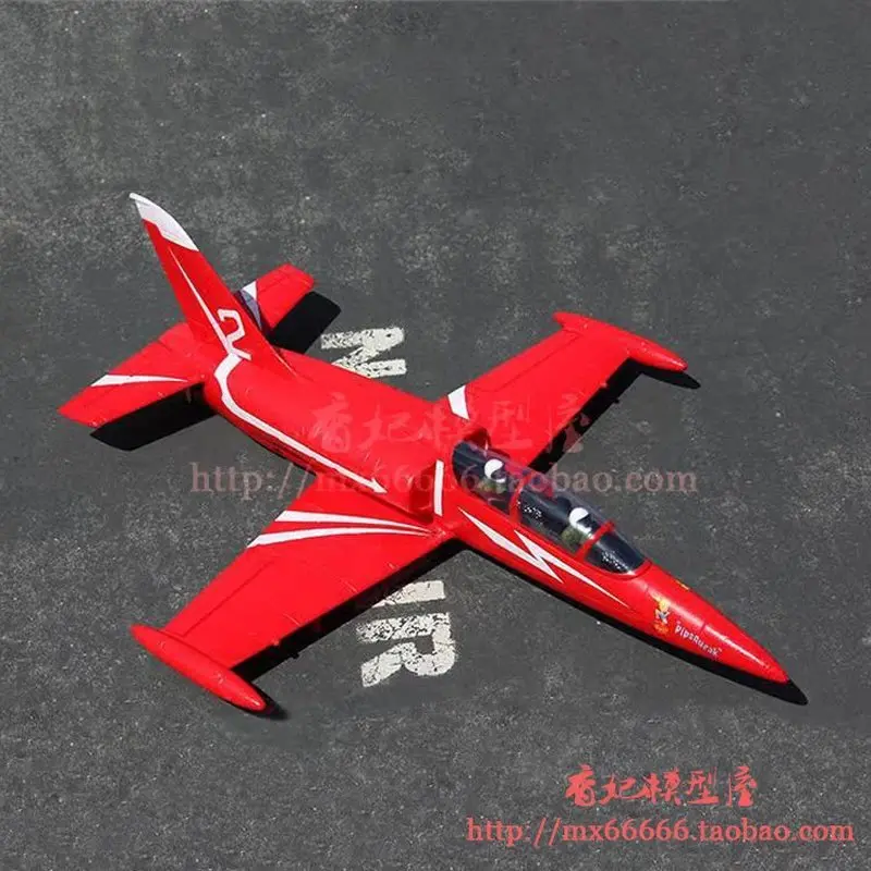 L39 Remote Controlled Jet Fighter Fixed Wing Model Aircraft 2.4g Six Channel Controller 50mm Ducted Fan High Quality Toy