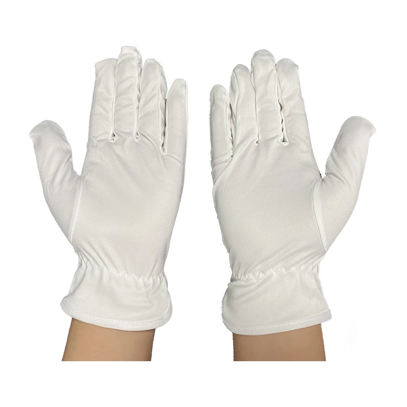 10 pairs of microfiber dust-free gloves/elastic dust-free gloves/jewelry dust-free gloves