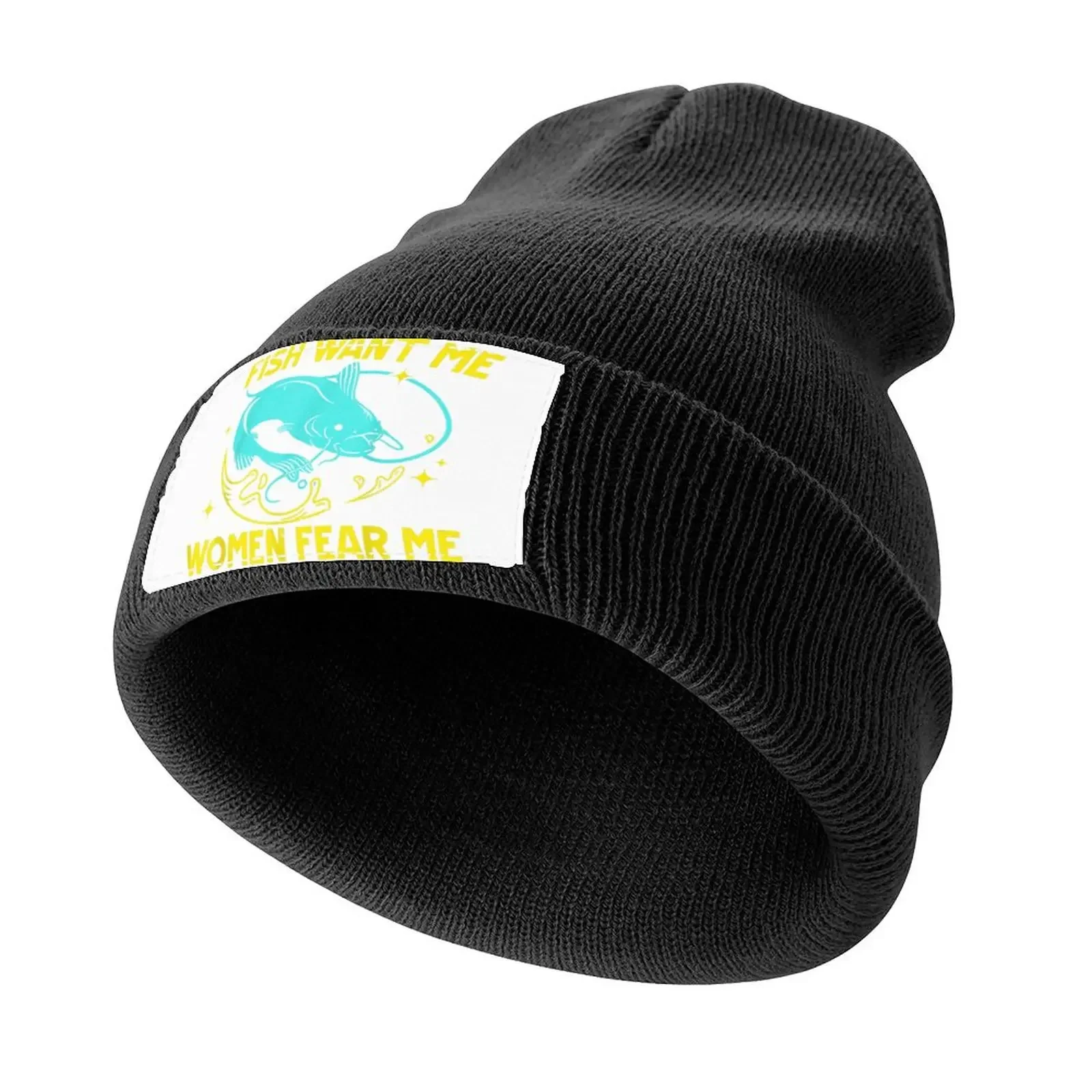 

Women want me fish fear me funny Knitted Cap New In The Hat Rugby Golf Women Men's