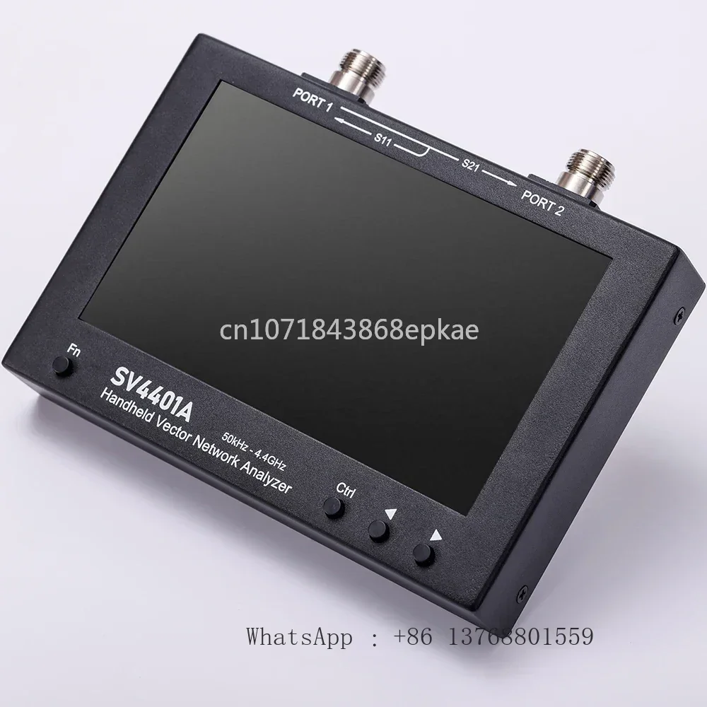 SV4401A Vector Network Analyzer 50KHz-4.4GHz 7-inch Large Screen 100db Dynamic NanoVNA