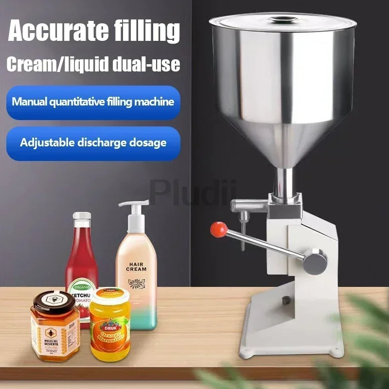 

Excellent Top Quality 5-50ML Manual A03 Liquid Filling Machine Commercial Liquid Dispenser Nozzle Piston Spring Screw Honey Past