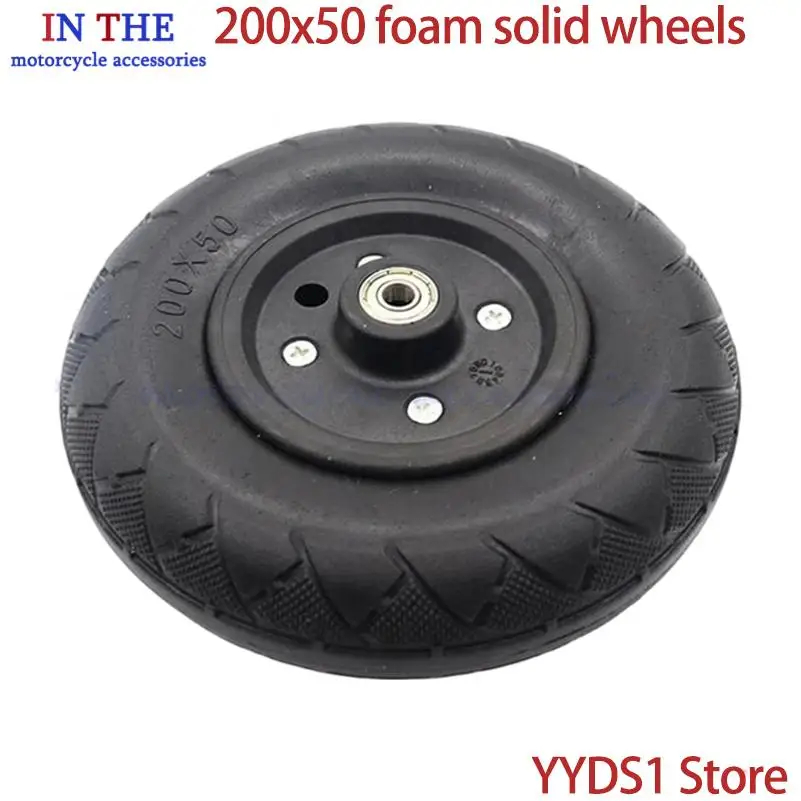 

8 Inch 200x50 Wheel and Tire with Hub Replacement Electric Scooter Models