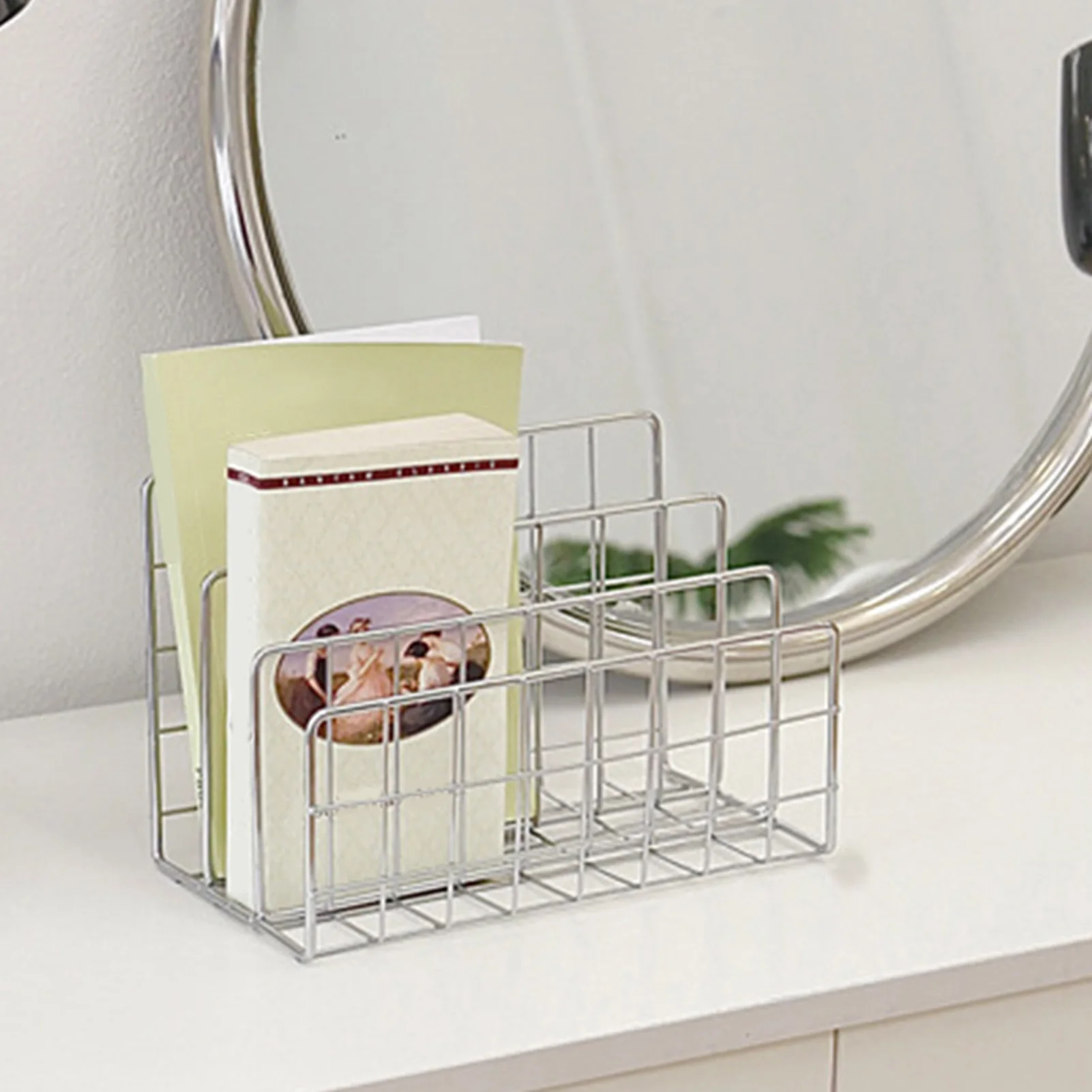 Book Sorter Book Sorter File Magazine Display Organizer Iron Bookend Home Decoration for Office Shelf Book Sorter Holder Bookend