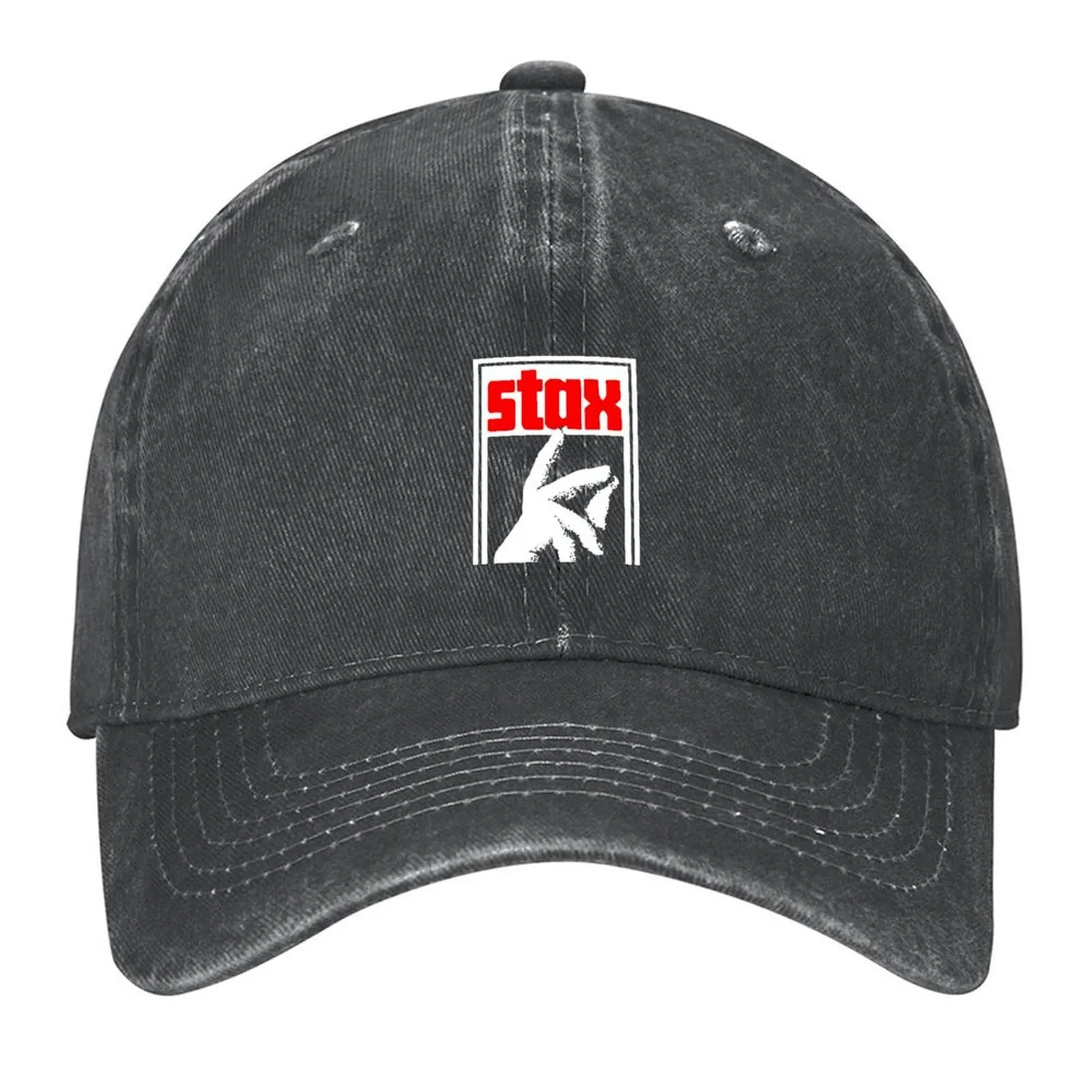 

Stax Records Contrast Ringer Baseball Cap Custom Cap New Hat Hip Hop Funny hats Men's Hats Women's