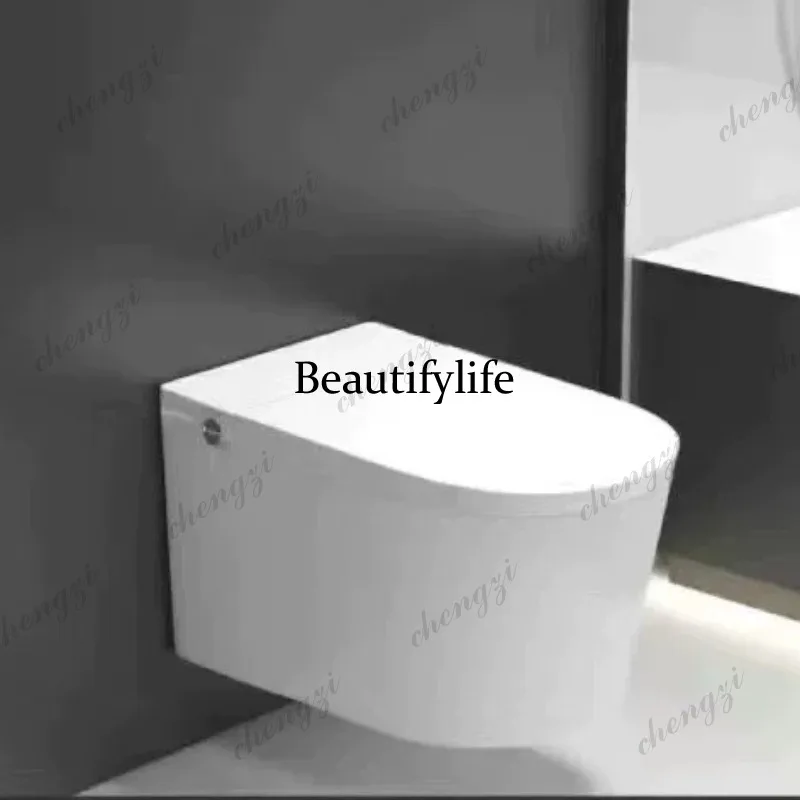 H134 Small Apartment Wall-Mounted Toilet Wall-Mounted Suspended Wall Drain Siphon Fully Automatic