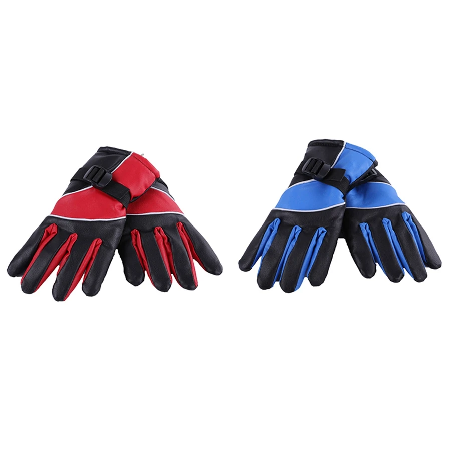 Electric Gloves Waterproof Winter USB Electric Motorcycle Heating Gloves Lithium Battery Power for Motorcycle Ski Glove