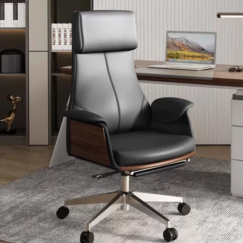 

Boss Leather Office Chairs Computer Ergonomic Floor Swivel Office Chairs Design Recliner Cadeira Gamer Frete Gratis Furniture