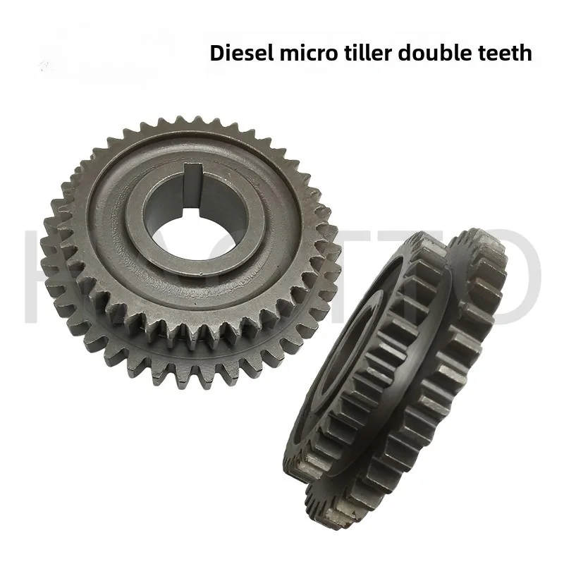 1PC Air-cooled Diesel Micro-tiller 171 173F178F186F 105/135 Transmission Double Gear 2026 Years For As Picture