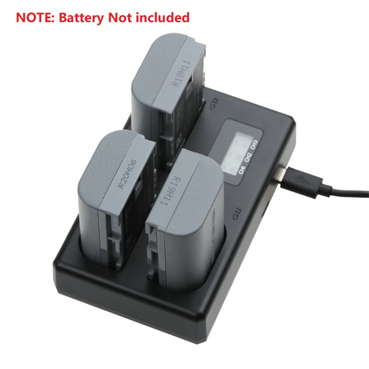 

LP-E6 LP-E6N Зарядное устройство с тройным слотом для 5D Mark II Mark III Mark IV 5D 60D 60Da 6D 70D 7D R5 R6