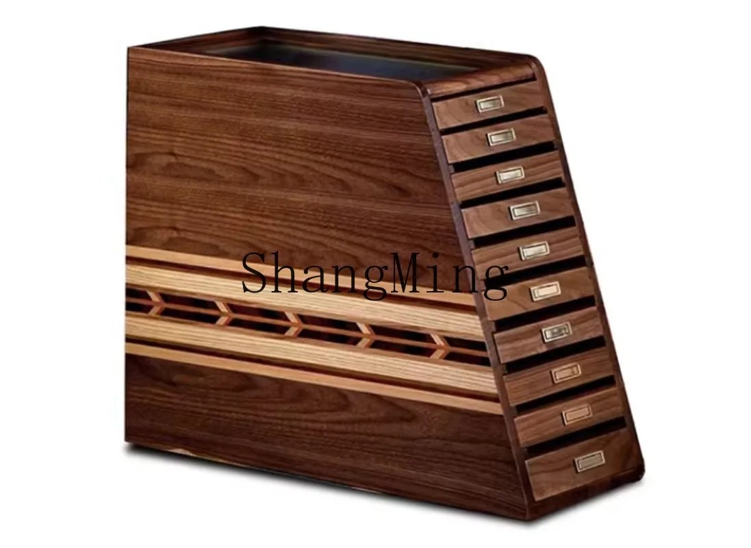 FG good-looking  Home Modern Simple Living Room Bedroom Storage Locker Solid Wood Delicate Jewelry Wenplay Cabinet