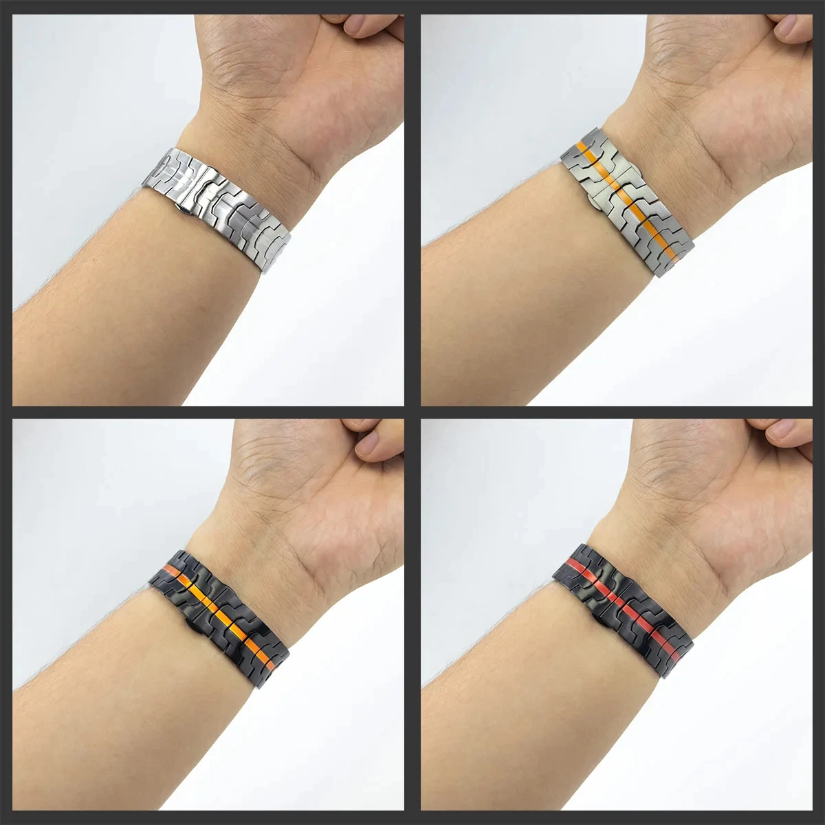 22mm Metal Band For Huawei Honor Magic Watch2 46mm/Magic Stainless Steel Business Strap For Honor GS Pro GS 3 Bracelet Wristband