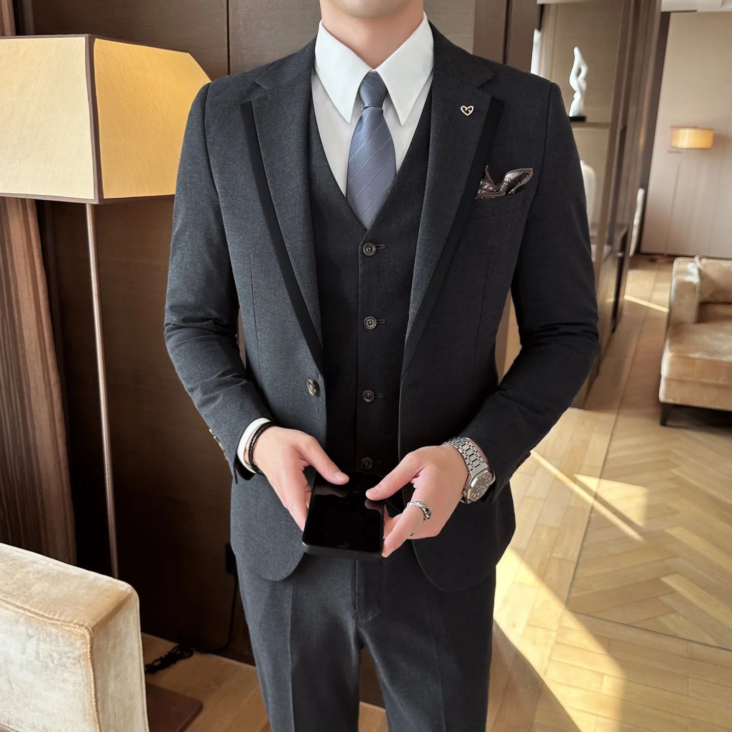 Hoogwaardige herfst herenpakse - High End Men'S Formal Wear recensie en prijs