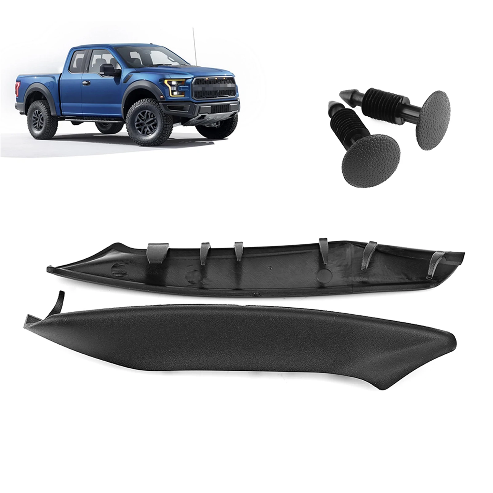 Wiper Cowl Cover Plastic End Windshield Wiper Cowl Cover For F150 2004-2008 For Lincoln Mark LT 2006-2008 Wiper Cowl Kit