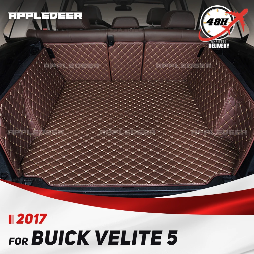 

Для Buick VELITE 5 2017, авто полное покрытие, коврик для багажника, автомобильный антигрязный коврик, защитный коврик, грузовой вкладыш, аксессуары для интерьера