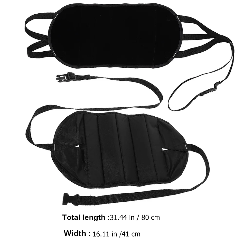 

2Pcs Portable Foot Rest Hammock Airplane Travel Essentials Adjustable Footrest for Comfortable Office