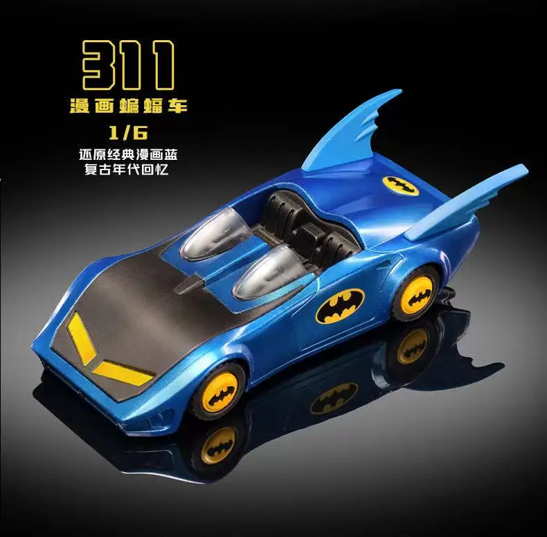 Neue BLOKEES Batmobile Blind Box DCBatman E02 The Dark Knight 1:64 Maßstab Auto DIY Montagemodell Spielzeug Film-Thema Sammlerstück Geschenk – Detail 31
