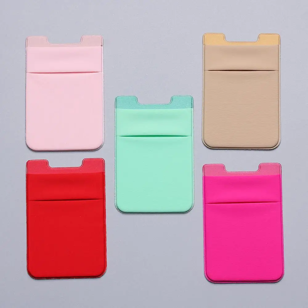 Новый чехол для кредитных карт унисекс из лайкры, карман для мобильного телефона, держатель для удостоверений личности