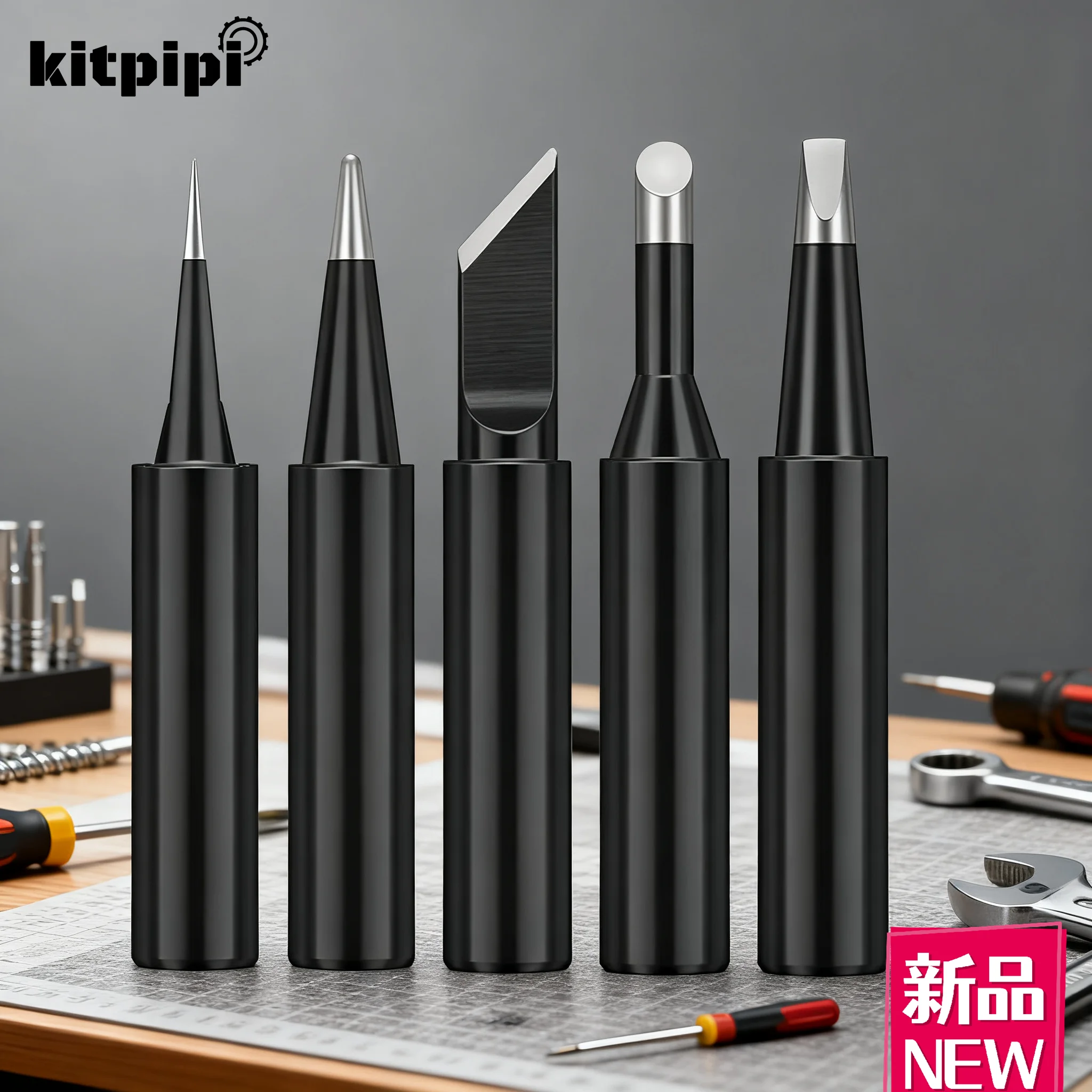 

5 шт., 900 м, набор паяльных жал, горячие медные электрические паяльные головки для рукоделия и электронного ремонта