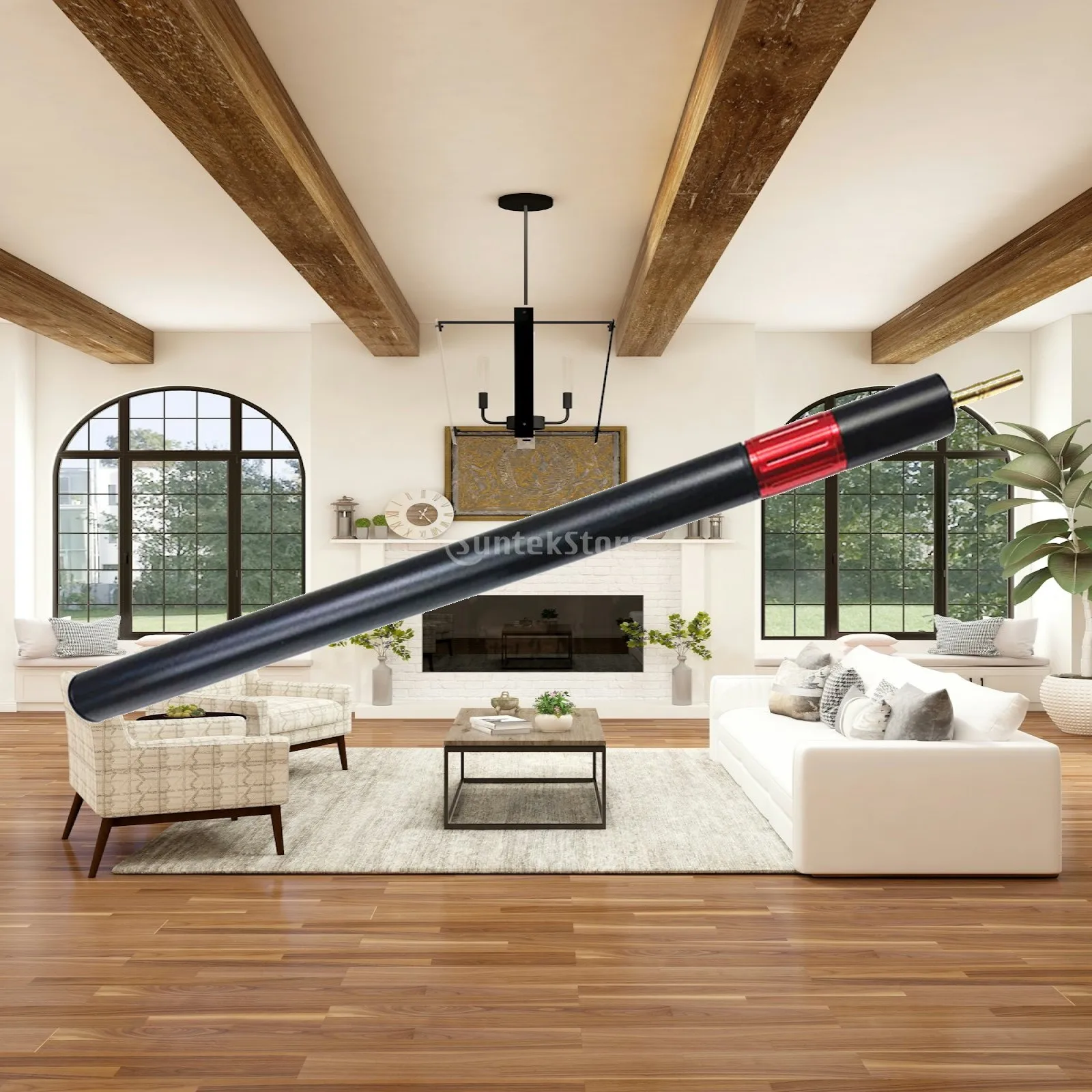 Aluminum Pool Cue Extension Rod 9 Inch Snooker Billiard Cue Lengthener Heavy Duty Screw on Adapter for Pool Stick Accessories