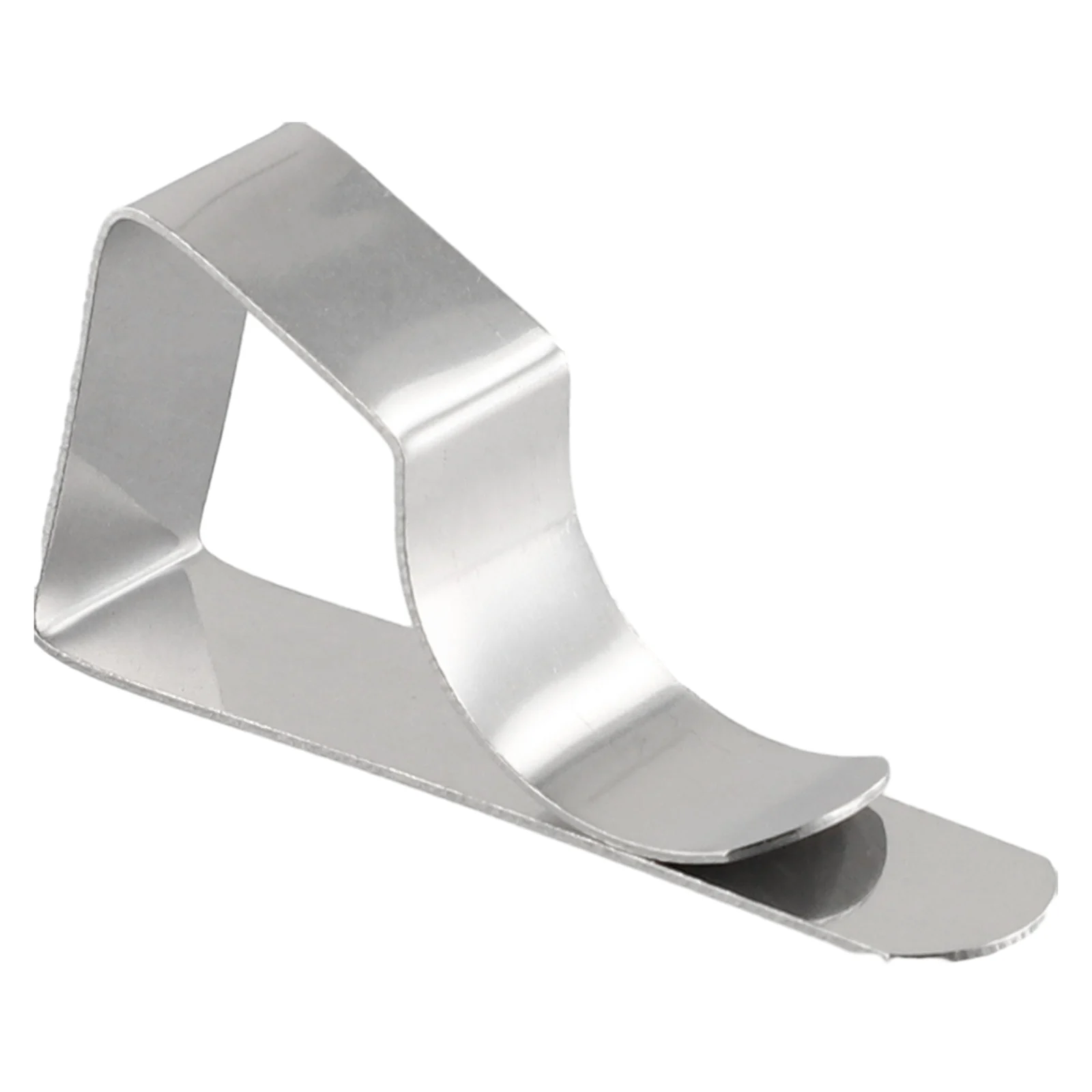 8Pcs Stainless Steel Tablecloth Clamps Tablecloth Clamps Holder Clips 5.1 * 2.6 * 1.3cm For Kitchen Dining  Bar