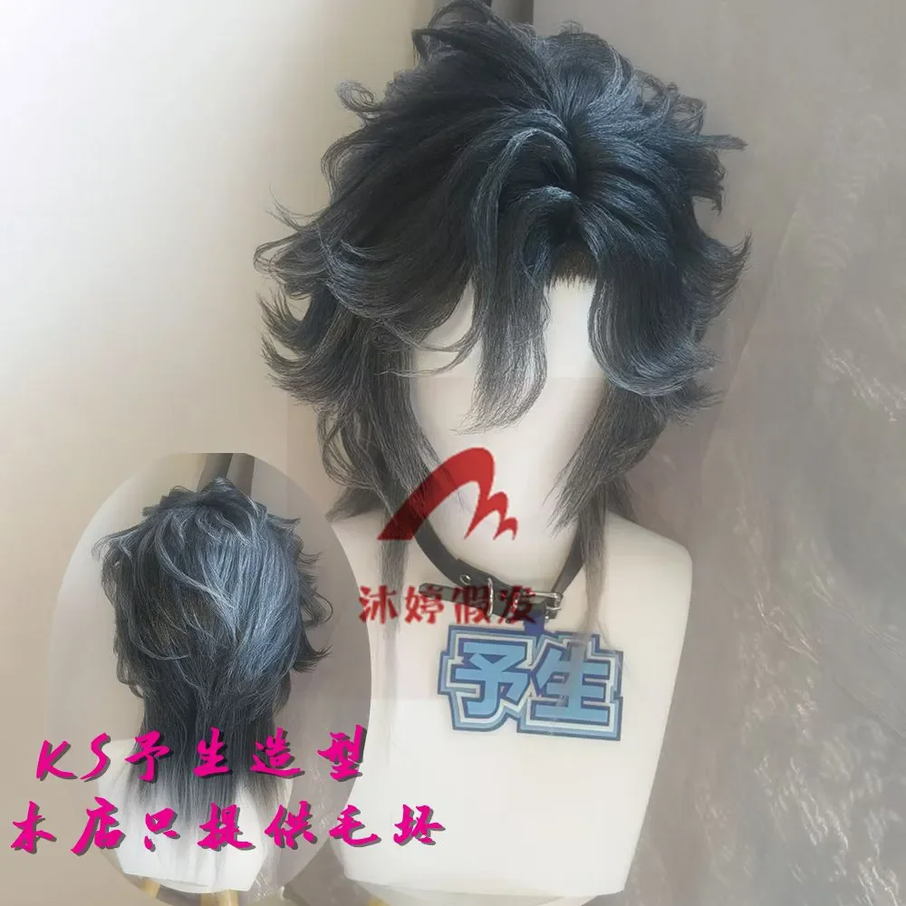 Anime Cosplay Wig Heat Resistant - Peruca de Cabelo Sintético Resistente ao