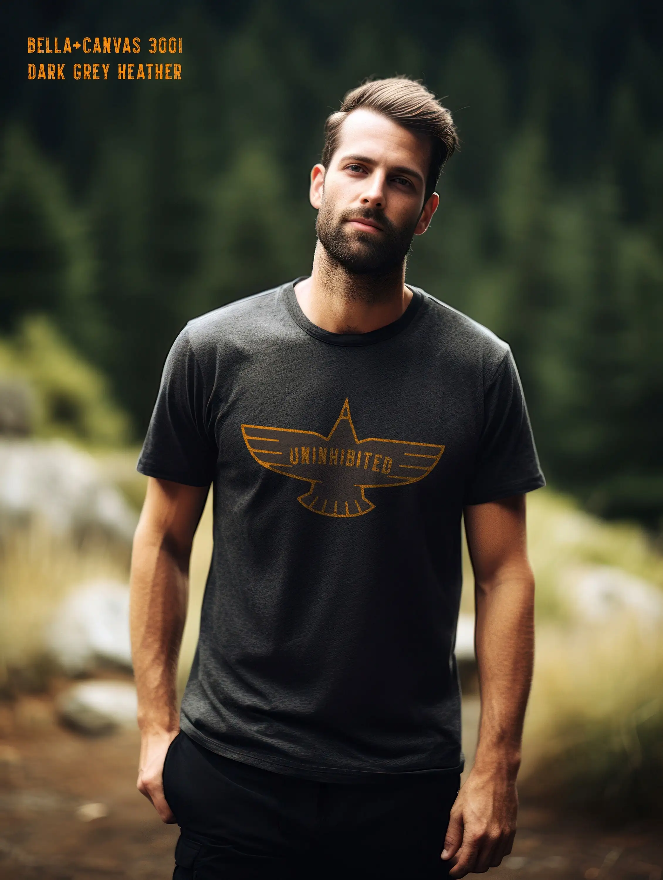 Eagle T Shirt Gorpcore Hiking Adventure Vacation Wanderlust Travel Mountains Forest