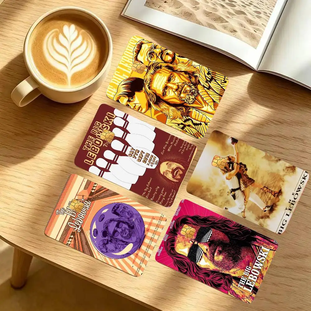 The Big L-LEBOWSKI Crime Comedy Film Art Print Credit Card Skin Waterproof PVC Bank Card Decal