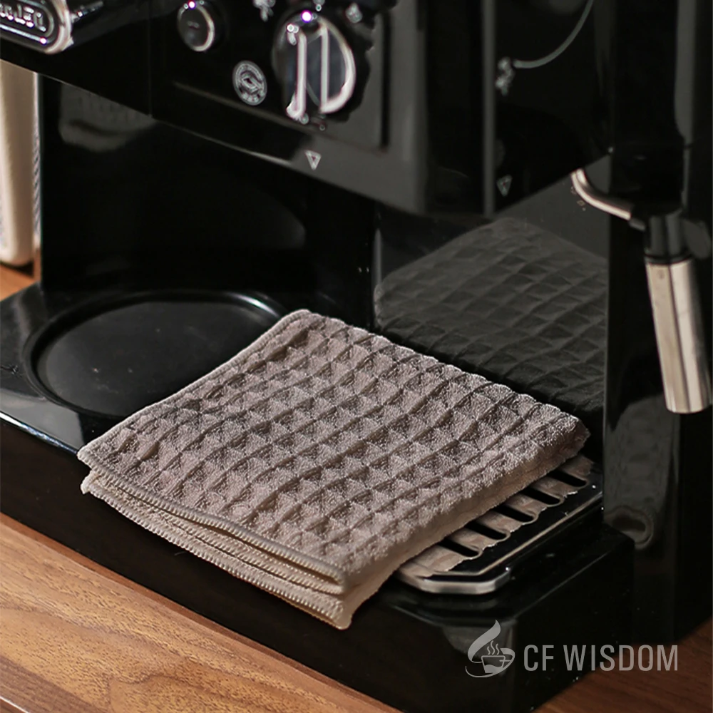 Paños de Limpieza para Espresso Suaves y Absorbentes CF WISDOM - Paño de Barista para Café, Compacto y Duradero