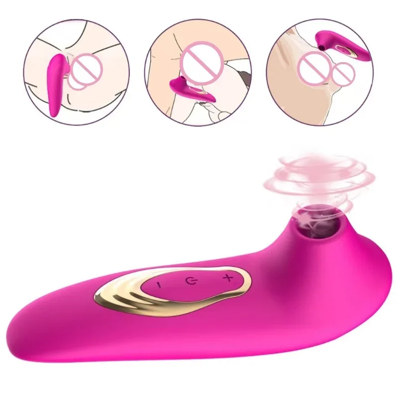 Powerful Automatic Clitoris Sucking Vibrator Vaginal Nipple Stimulator G Point Massager Female Masturbator Adult Products