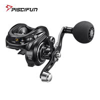 Piscifun Alijoz 300 Low Profile Baitcasting Reel 15KG Max Drag 8+1 Bearings Aluminum Frame Freshwater Saltwater Fishing Reel Ban