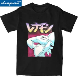 Men Women Digimon Renamon T Shirt MANGA Pure Cotton Tops Crazy Short Sleeve Crew Neck Tees Gift Idea T-Shirts