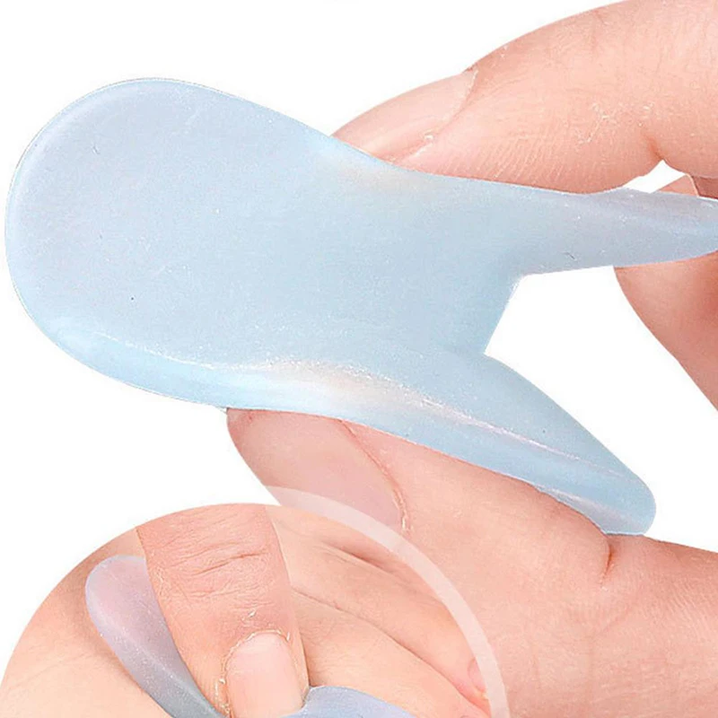 1/3pair Silicone Gel Toe Separator Bone Thumb Orthotics Corrector Hallux Valgus Corrector Toe Separator Foot Pain Relief Tool