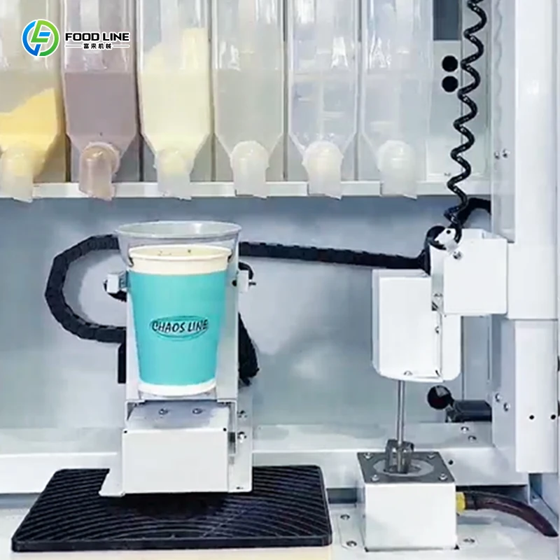 Automatic Bean to Cup Coffee Vending Machine Hot Cold Coffee Vending Machine