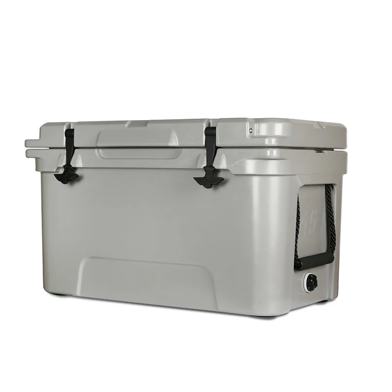 Durable marine fishing icebox plastic ice chest cooler rotomolded coolers box