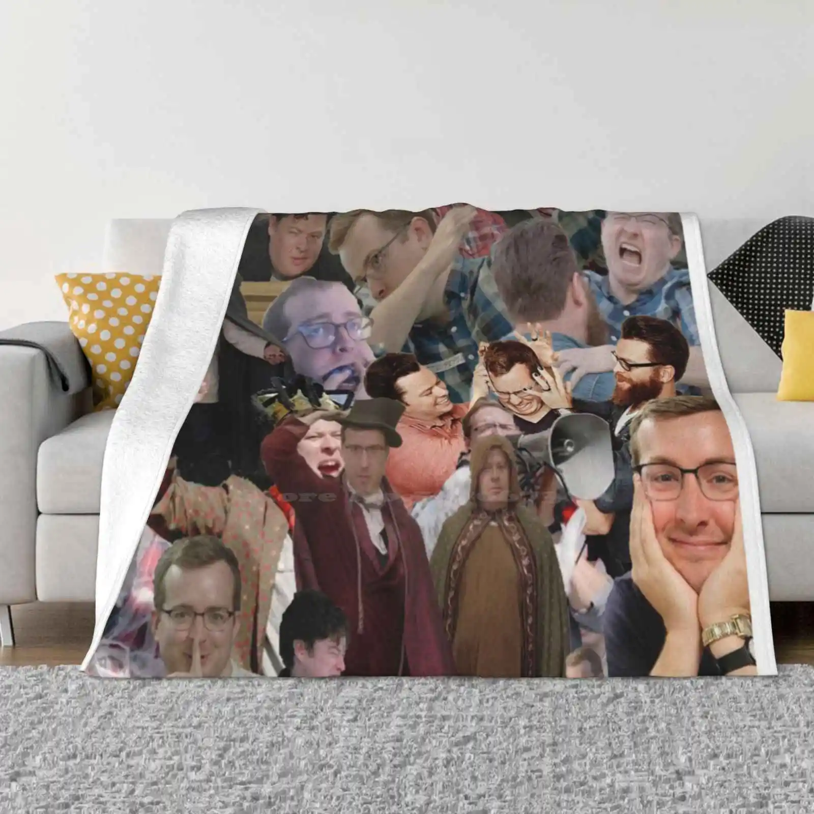 Goof Mcelroy Brothers New Selling Custom Print Flannel Soft Blanket The Mcelroy Brothers My Brother My Brother And Me Mbmbam