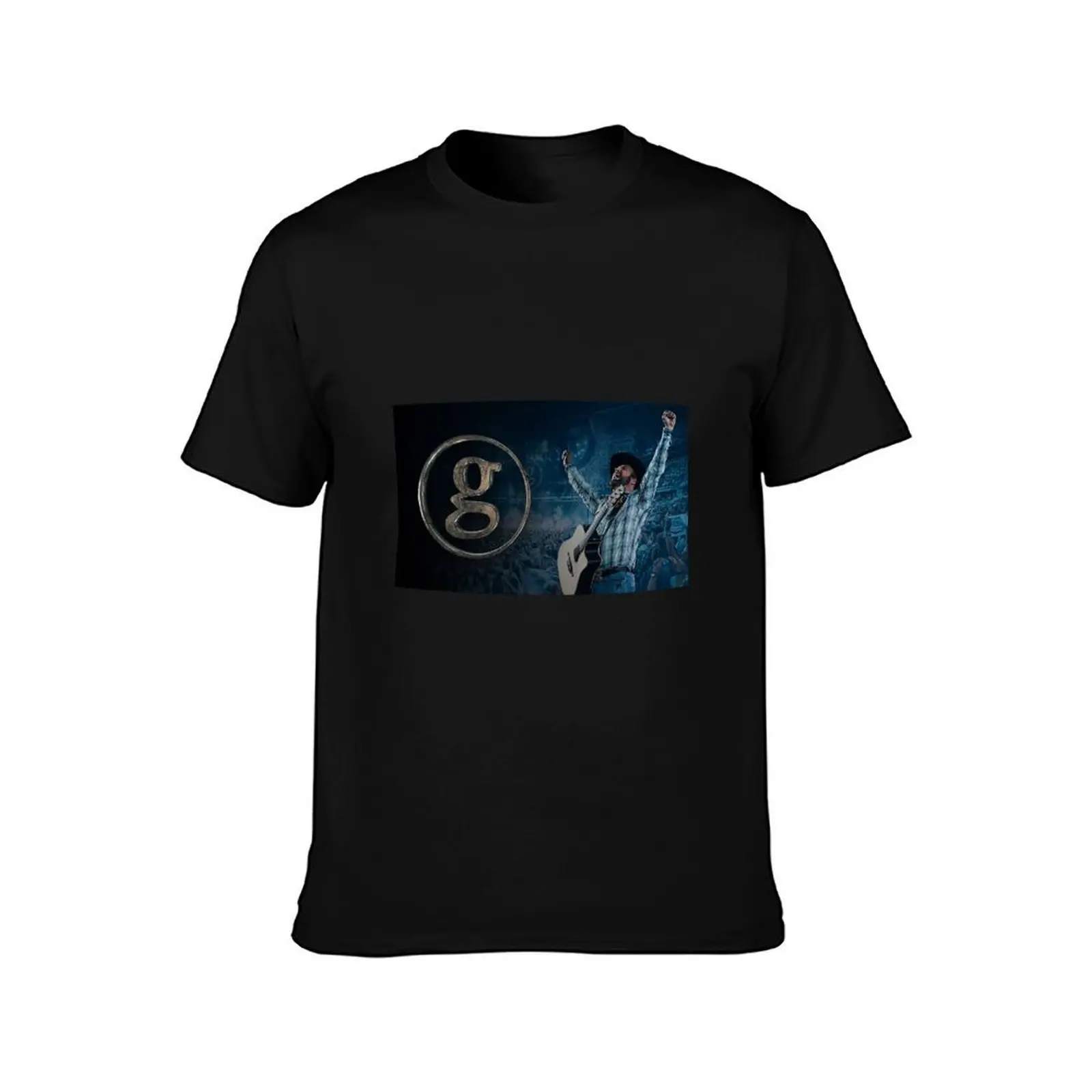 Garth Brooks stadium tour mur6 2019 kel T-Shirt Plus Size Solid Color T-Shirt