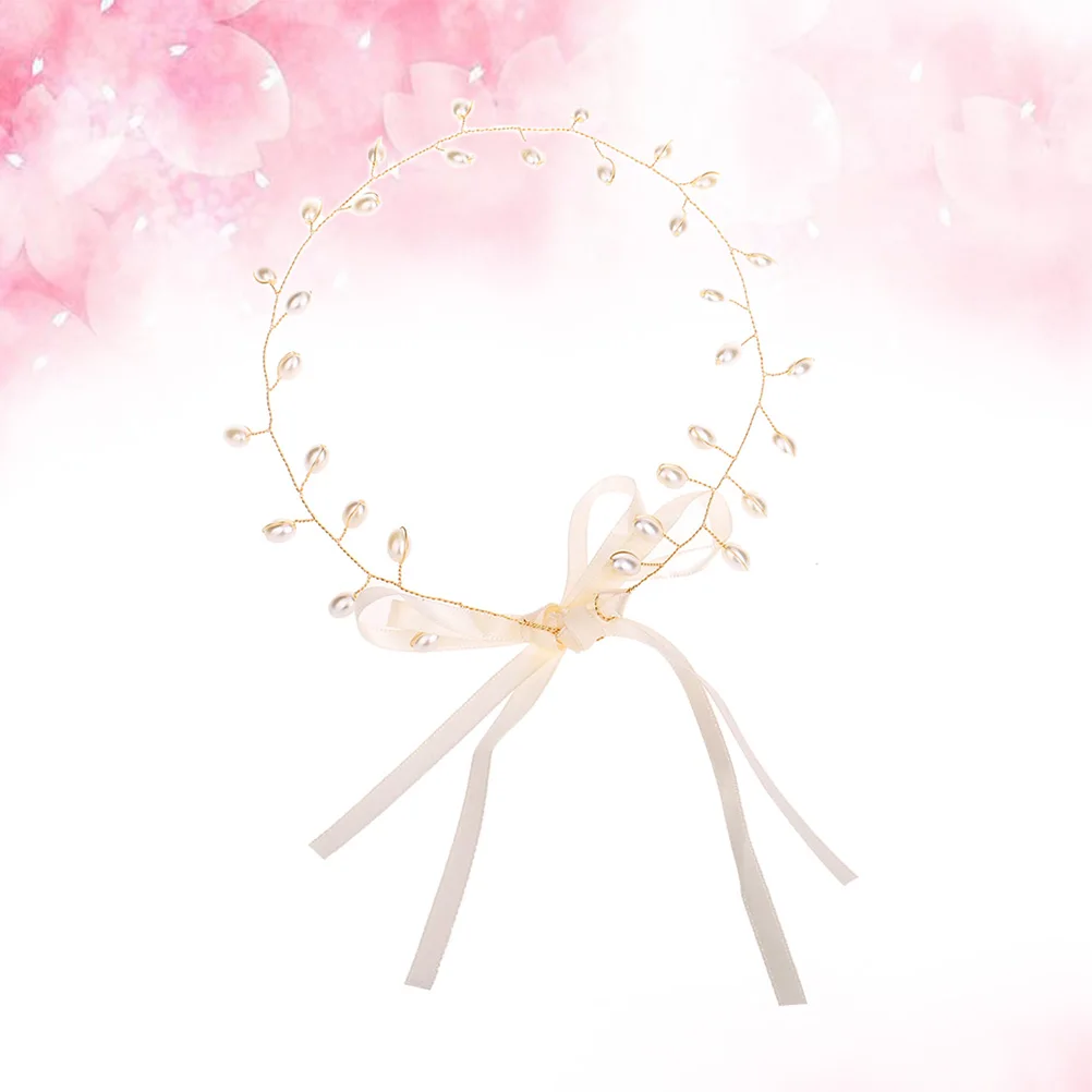 

Pearl Headband Bridesmaid Hair Accessories Wedding Headbands Bridal Headpiece for Prom