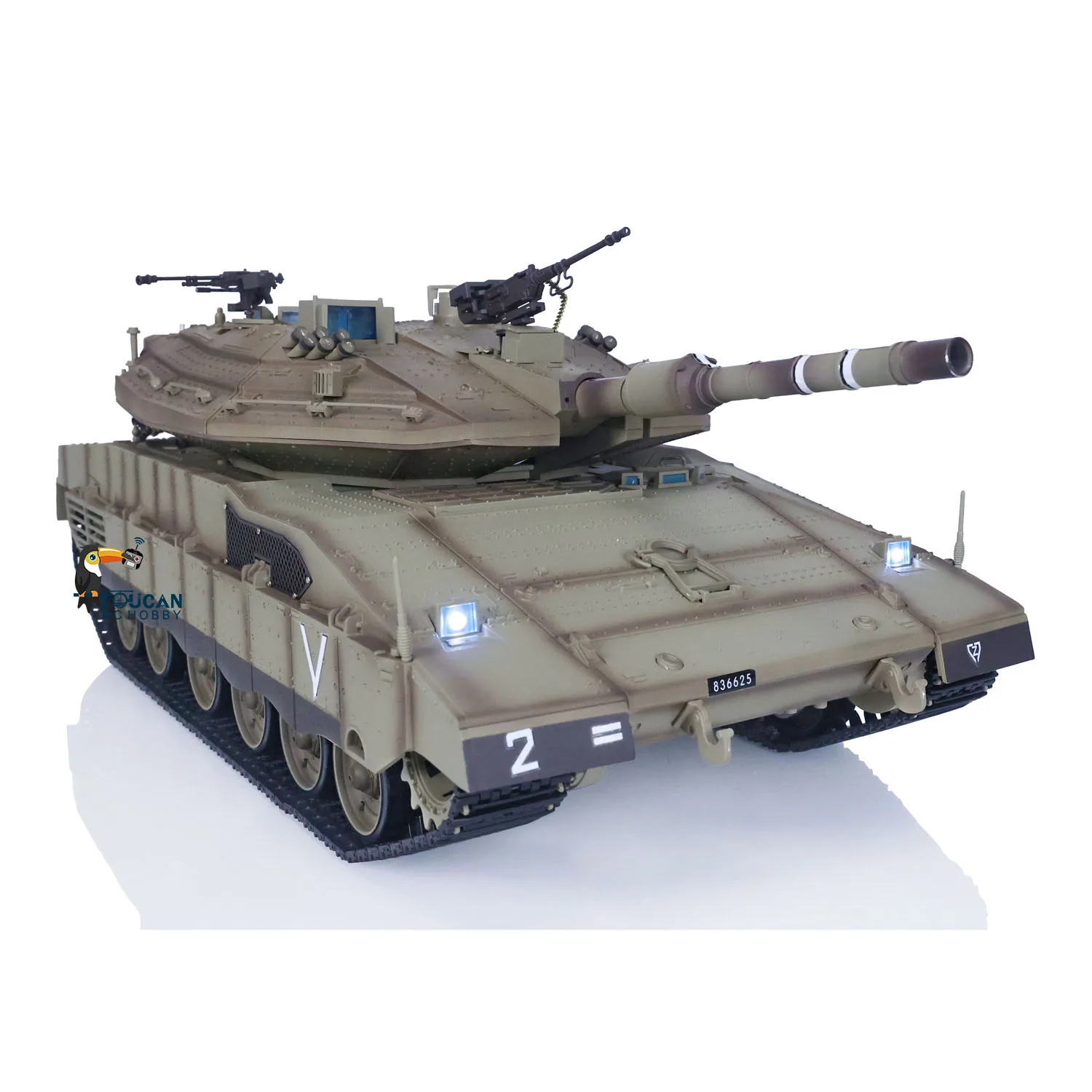 In Magazzino Heng Lungo 1/16 IDF Merkava MK IV RC Carro Armato di Battaglia Principale 3958 Serbatoi di Controllo Remoto Modello Militare Giocattoli