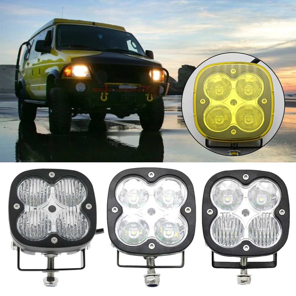 40w 2-in-1 Flood Spot Led Beam Combo Off Road Driving Led Work Lights For UTV ATV Jeep Truck Boat Car Accessories Dropshipping