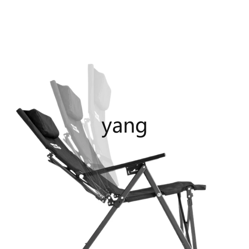 

LXL Outdoor Folding Chair Portable Recliner Backrest Adjustable